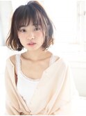 ニュアンスボブパーマでくせ毛を生かして☆
