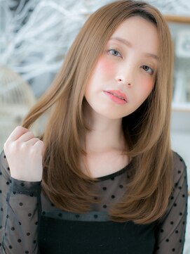 モッズヘア 上尾西口店(mod's hair) ★インナーカラーでグラマラス前下がりワンカール大人ロング★5