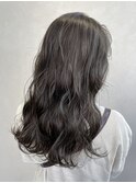 【Lilley 稲永麻衣】グレージュ+抜け感ヘア 天神/今泉