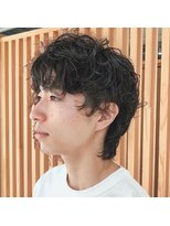 アクセヘアー 町田(acce hair) メンズマッシュウルフパーマ