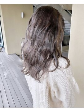 モアナ バイ ヘッドライト 沖縄豊見城店(Moana by HEADLIGHT) Moana【豊見城】#ダブルカラー#ラベンダーアッシュ#ケアブリーチ