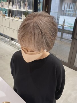 ステアケース 武蔵小杉店(stair:case) グレージュカラー白髪が多い方におすすめ40代50代60代脱白髪染め