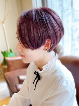 オアシス ヘア デザイン(OASIS) 20代30代大人可愛い小顔ショートボブ前下がりショート