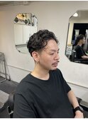 メンズスパイラルパーマ
