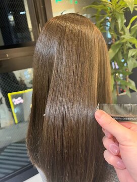 ジーナ 船橋(Zina) 大人かわいい20代30代40代小顔ショコラベージュ１Zina船橋