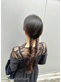 ツインの編みおろし/荒内
