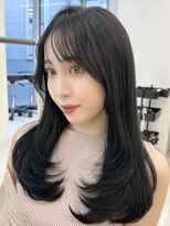 アイトーキョーエス 渋谷(AI TOKYO S)&nbsp;斜めバング/シルキーベージュ/ブラントカット[渋谷駅]