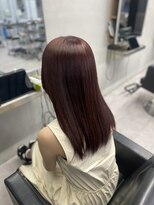 イロハ(IROHA)&nbsp;【IROHA】ラベンダーピンクカラー+髪質改善トリートメント