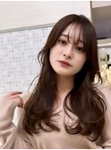 レイヤーカット/小顔カット/くびれヘア/ウエットヘア/髪質改善