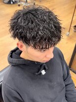 デプト(DEPT.)&nbsp;ツイストパーマ佐賀メンズパーマメンズサロンメンズカット眉毛