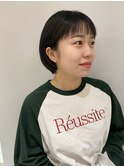【山本】オン眉ショートボブ