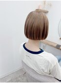 ミニボブシルバーベージュ