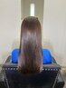 乾燥や紫外線を受けた髪にオススメ♪潤いミラーストレート【￥26950→￥23650】