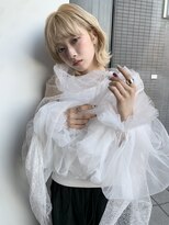 ランテルディ 渋谷(LANTERDIT)&nbsp;【LANTERDIT】外ハネボブ/レイヤーボブ/ブロンド/抜きっぱなし