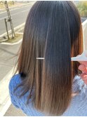 髪質改善ストレート