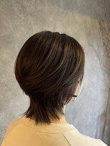 オーガニック ヘアサロン クスクス(organic hair salon kusu kusu)&nbsp;ウルフ×ダークチョコ