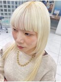 パツッとがかわいい!ワイドバング
