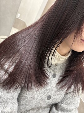 エレノア 熊本(Eleanor) 顔周りレイヤースタイル