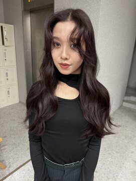 天神美容室 【KASUMI天神美容室】透明感カラー×海外レイヤー