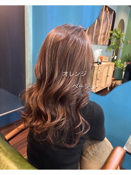 ハチ(.hachi) オレンジベージュ