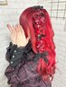 【7:00～10:00】推しの為のライブヘアセット(パール、リボンつけ放題)￥5500
