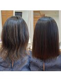 髪質改善ストレート×艶髪