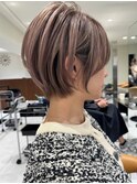 ハイライトバレイヤージュダブルカラーケアブリーチ30代40代