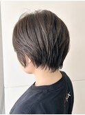 ホワイトグレージュデジタルパーマミニウルフ天王町AI610