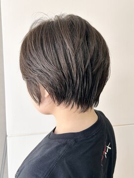 エンクス 天王町店(enx) ホワイトグレージュデジタルパーマミニウルフ天王町AI610