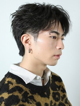 クロト 福岡本店(KUROT) 黒髪フェザーショート