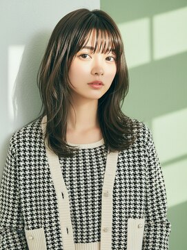 コトナ 越谷店 忙しい30代に人気！越谷の時短セミロング×ココアグレージュ