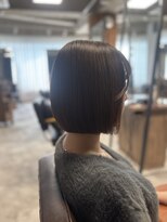 リンクエン(Link enn) 【ミニボブ】ボブ/切りっぱなしボブ/外ハネボブ