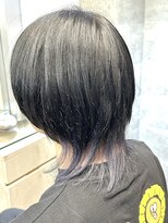 キャラ シャローネ 池袋(Chara Chalone)&nbsp;襟足インナーカラー/マッシュウルフ/メンズ/本松