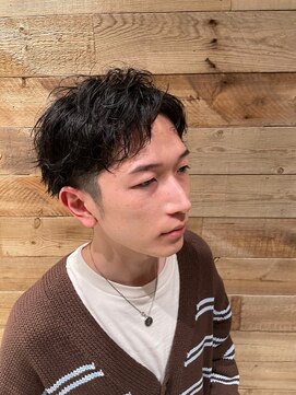 ベイショア(Bay Shore NY) ルーズショートパーマ