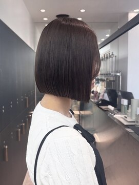 ロンドシエル 横浜(Lond ciel) タッセルボブ 切りっぱなしボブ 横浜