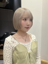 ケシキ大名(keshiki)&nbsp;ホワイトベージュ × コンパクトボブ / AMI