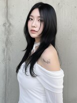 ニューヨークニューヨーク イオンスタイル東淀川店(NYNY)&nbsp;韓国風ハッシュカット透明感ブラックカラー【淡路/上新庄】