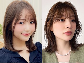 バイエイト(X８)の写真/【名古屋駅】春らしい美髪ロングヘアへ♪伸ばしかけの長さを活かしたcutで美シルエットに[レイヤーカット]