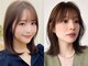 バイエイト(X８)の写真/【名古屋駅】春らしい美髪ロングヘアへ♪伸ばしかけの長さを活かしたcutで美シルエットに[レイヤーカット]