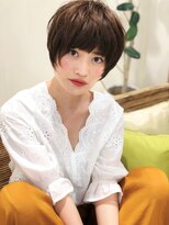アニモフィオレンテ イオンタウン吉川美南店 +animo吉川美南+ココアブラウン☆小顔ウルフショートレイヤーd