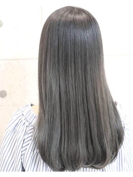 ワンヘアーアシスト(ONE HAIR assist) 【ONE HAIR】重くないのにツヤ☆ラベンダーグレージュ【美髪】