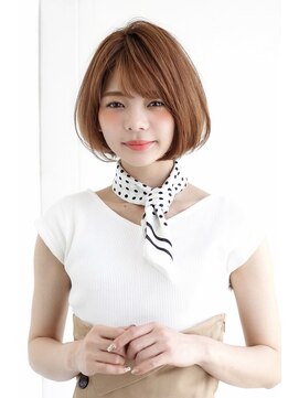 ヘアメイク シュシュ(Hair make chou chou) 大人かわいい小顔ハイライトカラーオリーブカラー20代30代