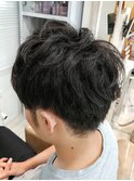 くせ毛風パーマ×ソフト2ブロック