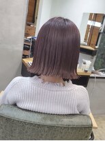 ル リアン(Le lien)&nbsp;オルチャン風ラベンダーアッシュボブ