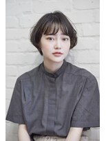 ラレイ(Lalei)&nbsp;【Lalei】ボブショート　黒髪スタイル　辻幸奈　表参道