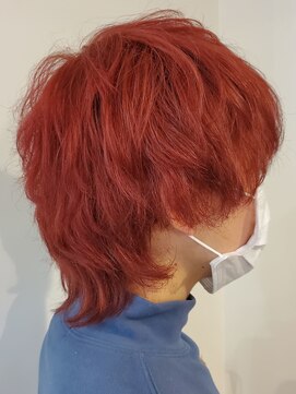 ククル ヘアー(cucule Hair) 京都・西院cuculehair  ☆レッドカラー☆