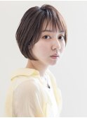 ナチュラルショートボブ【楠瀬浩也】