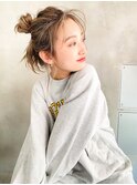 【Taylor 大宮】ベージュハイライト×ざっくりお団子