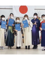 凜&nbsp;袴、ヘアセット