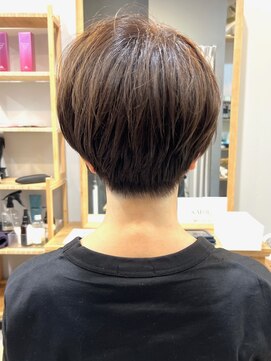 グラッシー センター北店(GLASSI) 大人かわいい★美髪マッシュショート★オリーブグレージュ★坂田